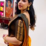 Malavika Menon Instagram - 🧡🧡🧡🥰🌈✨🥰 Mua @sreegeshvasan_makeupartist Shot @_aravind_menon_
