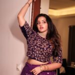Malavika Menon Instagram - 😃🥰 Wearing this cute outfit from @yla_designs Shot @fade_daliya @valiant__filims Mua @naaz_nazim_official Jewelry @bridal_rental_jewellery_peony