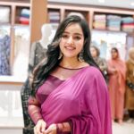 Malavika Menon Instagram - Congratulations and Best Wishes on your Grand Opening! May your business prosper in the coming years! 💖💖💖💖💖 Wearing @yla_designs @yla_online 🥰 Mua @sreegeshvasan_makeupartist 🥰