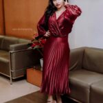 Malavika Menon Instagram - I could come up with a catchy caption but I already got your attention 😉❤️ Shot @_arjun_ak__ Wearing @r&g
