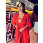 Malavika Menon Instagram - Oh orange 🍊 Mua @unboxunisexsalon Wearing @jasofashions