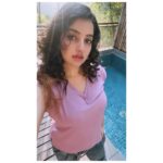Malavika Menon Instagram - Too glam to give a damn ⚡️❤️ #instagood #instagram #purple #pride #month #love #peace #harmony
