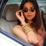 Meenakshi Chaudhary Instagram – Showing the pop of rainbow 🌈 that I am 🤓🤌🏽
Wearing beautiful work of art jewellery by @kishandasjewellery 
Styled by the coolest @rashmitathapa 
In this beautiful outfit by @saundhindia 
The make up in this entire shoot was just so 🥹🤌🏽✨❤️❤️ thank you @boithoque  for making me look like a qweennn 🥰 and ofcourse captured so beautifully by the best @pranav.foto 📸🥹❤️