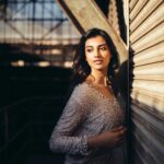 Meenakshi Chaudhary Instagram - Basking in all my glory ☀️ 😌 📸 @bharat_rawail Styled by : @riechamallick 👗 : @reemaanandlabel Muah : @athirathakkar