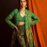 Meenakshi Chaudhary Instagram – 🍀🥑🌳🐢
.
.
.

Shot by – @akshay.rao.visuals 
Styled by – @riechamallick
Outfit by – @saundhindia
Jewellery by – @karnikajewelshyd
Hmua – @makeuphairbyrahul