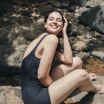 Meenakshi Chaudhary Instagram - Amidst nature 🍃🌿🌊🍉☀️