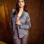 Meenakshi Chaudhary Instagram - Suit yourself 😉😎 📸 @pranil_chintewar Styled by - @riechamallick Outfit by - @saundhindia Hmua - @makeuphairbyrahul