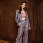 Meenakshi Chaudhary Instagram - Suit yourself 😉😎 📸 @pranil_chintewar Styled by - @riechamallick Outfit by - @saundhindia Hmua - @makeuphairbyrahul