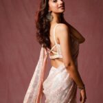 Meenakshi Chaudhary Instagram - Thank you for the love you’re giving to our piece of heart #HIT2 Smiling the brightesttttt for all the love that’s coming in ✨ HIT2 in theatres now! . . . 📸 @pranav.foto Styled by - @riechamallick Outfit by - @dlmayaofficial Jewellery by - @karnikajewelshyd Hmua- @makeuphairbyrahul