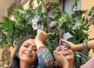 Megha Chakraborty Instagram - Imlie aur Chini ka khulasa 😂 What do you think will happen? 😉 #imliestarplus #chiniisdifferent #chinikidunia #bffs #game #onsetmasti #sisterlove #bestfriendgoals #trendingreels #instagames