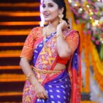 Meghana Lokesh Instagram - Just an attire??? Nah.. it’s a saree!!❤️ it’s an emotion isn’t it ?? . Clicked by : @paulino_pictures Saree from my fav @rangoliboutiquee Jewellery: @vilabha_by_lavanyam MUAH : @brunda_mua Hyderabad