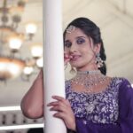Meghana Lokesh Instagram - The wait is only to see it raining ☔️ 🌧️ @vibhajewellers @vedas_couture @hairstyle_sowmya @brunda_mua @thefotogarage @ Hyderabad