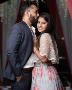 Meghana Lokesh Instagram - My happy pill 🤍 
.
.
.
.
@swaroop_bharadwaj 
#love #couplegoals #happiness #instagood #recent4recent 
#trending