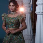 Meghana Lokesh Instagram - Feel a spark?? Chase it !! . 📸 @narsappa_photography Hair stylist : @lovemyselfsowmya MUA : @brunda_mua Jewellery: @vibhajewellers Location : @thefotogarage Dress : @aishwarya.madhumika_label Hyderabad