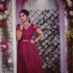 Meghana Lokesh Instagram - Bloom 🪷🎴 . Jewellery: @vibhajewellers Wearing : @ishas_by_prasuna Hair : @lovemyselfsowmya Make up : @brunda_mua Captured by : @narsappa_photography Hyderabad