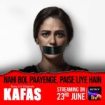 Mona Singh Instagram – Iss khamoshi ki keemat lagg chuki hai!

#Kafas streaming on 23rd June on Sony LIV.

#KafasOnSonyLIV

@sonylivindia @sonylivinternational @applausesocial @madibaent @sameern @segaldeepak @sahil_insta_sangha @sharmanjoshi @monajsingh @vivanbhathena_official @jhangianipreeti @mikail.gandhi @singhtejasvi #ZarinaWahab @castingchhabra @karandontsharma @garg.prasoon @rapra_02 @shreyakarunakaram @devnidhib @001danishkhan @amansrivas @saugatam