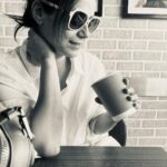 Mona Singh Instagram – #blacknwhite #playingmuse playing muse to @srg3075