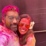 Mona Singh Instagram – Holi hai #color #life #happiness #friendship #food #dance