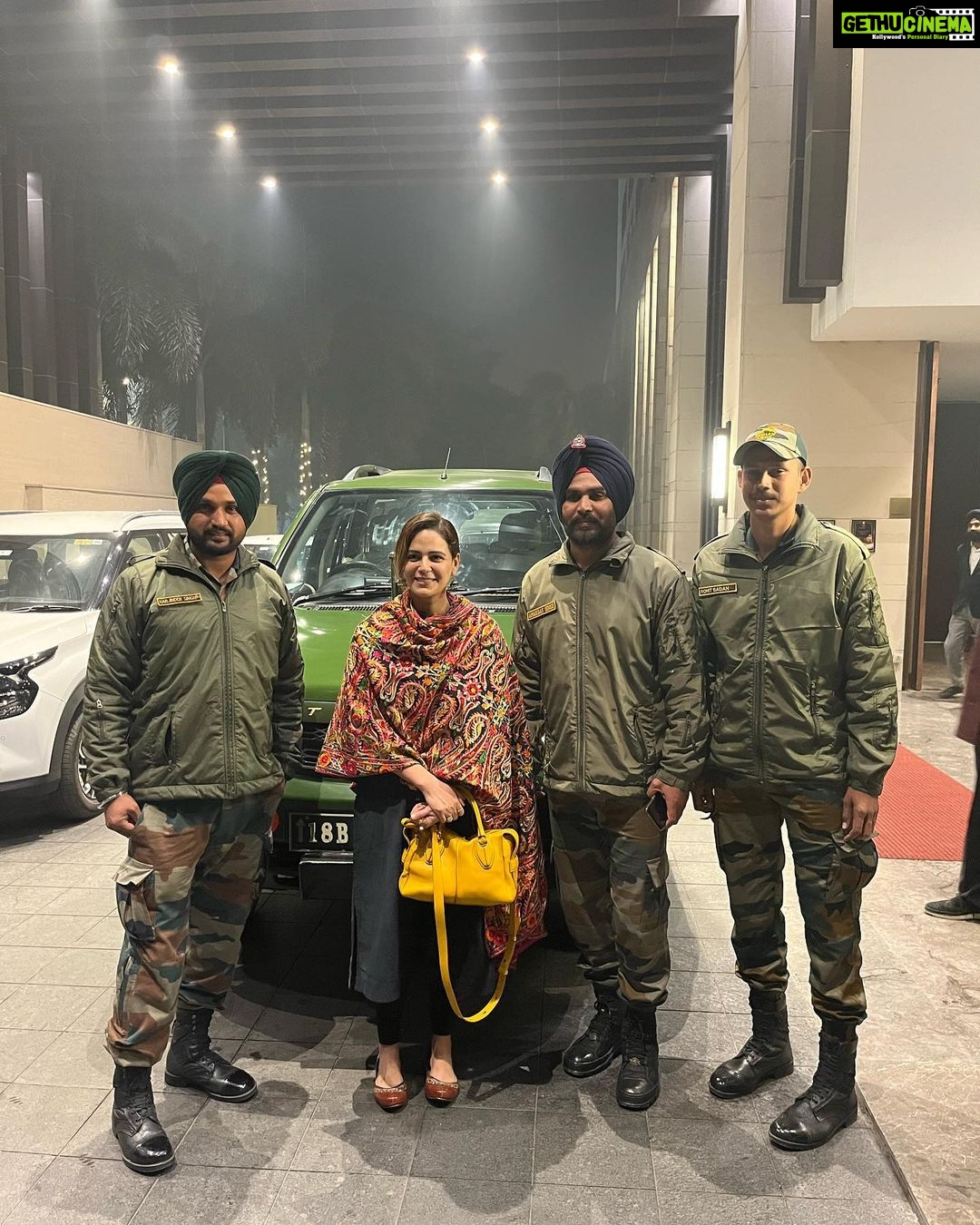 Mona Singh Instagram - Fauji gal ❤️ #army #fauji #amritsar #armylife #instagood #indianarmy