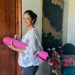 Nadhiya Instagram - Yoga, because some answers can only be found on the inner-net 🧘🏽‍♀️☮️ #internationalyogaday #yoga #mindfulness