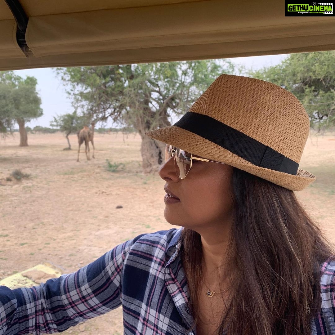 Nadhiya Instagram - #throwbackthursday 🧡 SUJÁN The Serai, Jaisalmer