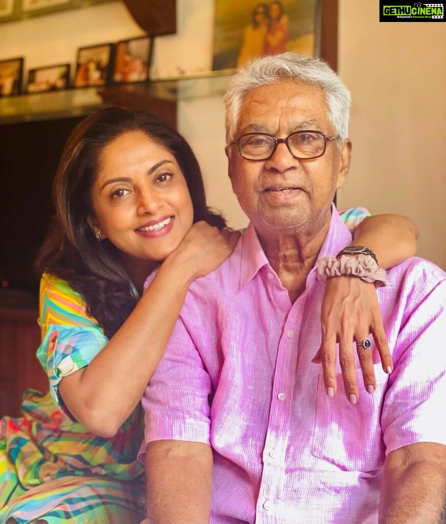 Nadhiya Instagram - My first Superhero and will always be 💪🏽Happy Father’s Day papa💝🥰🤗 #fathersday #fatherdaughter
