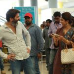 Nadhiya Instagram - A candid moment with one of my favorite directors… wishing you a wonderful bday Trivikram Garu.. Keep smiling always😊❤️ #trivikramsrinivas