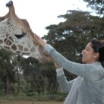 Nadhiya Instagram - A wish that was fulfilled❤️An African wildlife holiday🦒🦓.. pls add it to ur bucket list if u can… #throwback #wildlife #africa #kenya #giraffe.manor