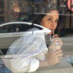 Nadhiya Instagram - Looking forward to those brighter days - cold coffee in hand and people watching in sight 🙏😊 #mondaymotivation #goodvibes #coffee #chillin