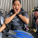 Nadhiya Instagram – Tried scuba diving, but sadly failed 😂🙄 Luckily gained the confidence for snorkeling!

#mondaymotivation #scubadiving #snorkeling