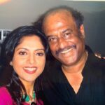 Nadhiya Instagram - Wishing a very Happy Birthday to the One and Only Rajini sir.... May you be blessed with love, peace and happiness always🎂❤️💐🥳 @rajinikanth #BirthdayWishes