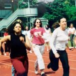Nadhiya Instagram – Sports has always been an integral part of my life – such fun bringing that spirit back for my children’s school sports day. And as you can see, am not very competitive 😜😅🏃🏻‍♀️

#NationalSportsDay