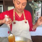 Nadhiya Instagram – Sweet and Sour Cranberry Pickle π Winter time favorite!
Ingredients:
500 gms fresh cranberries (not dried)
1.5 cups cooking oil (either groundnut oil or sunflower oil)
5-6 teaspoons mustard seeds
2 teaspoons asafoetida
2 teaspoons chili powder
150 gms mango pickle masala
3/4 cup sugar
Salt
Recipe:
1. Wash and dry the cranberries and then cut the cranberries in halves.
2. Pour the oil into the vessel.
3. Turn the flame up.
4. Once the oil is hot, lower the flame and add mustard seeds, asafoetida, chilli powder and then immediately turn the gas off.
5. Add pickle masala and cranberries to the vessel.
6. Add salt and sugar as per your taste.
7. Mix all the ingredients together till it turns into a gravy/pickle texture.
8. Keep the vessel aside and stir the pickle every 2-3 hours.
*Check for salt and sugar according to your taste because the cranberries release their flavors over time.
*Remove excess oil if needed.
After 1-2 days, store the pickle in a glass bottle and refrigerate.
#cranberry #cranberrypickle #homecooking #mondaymotivation