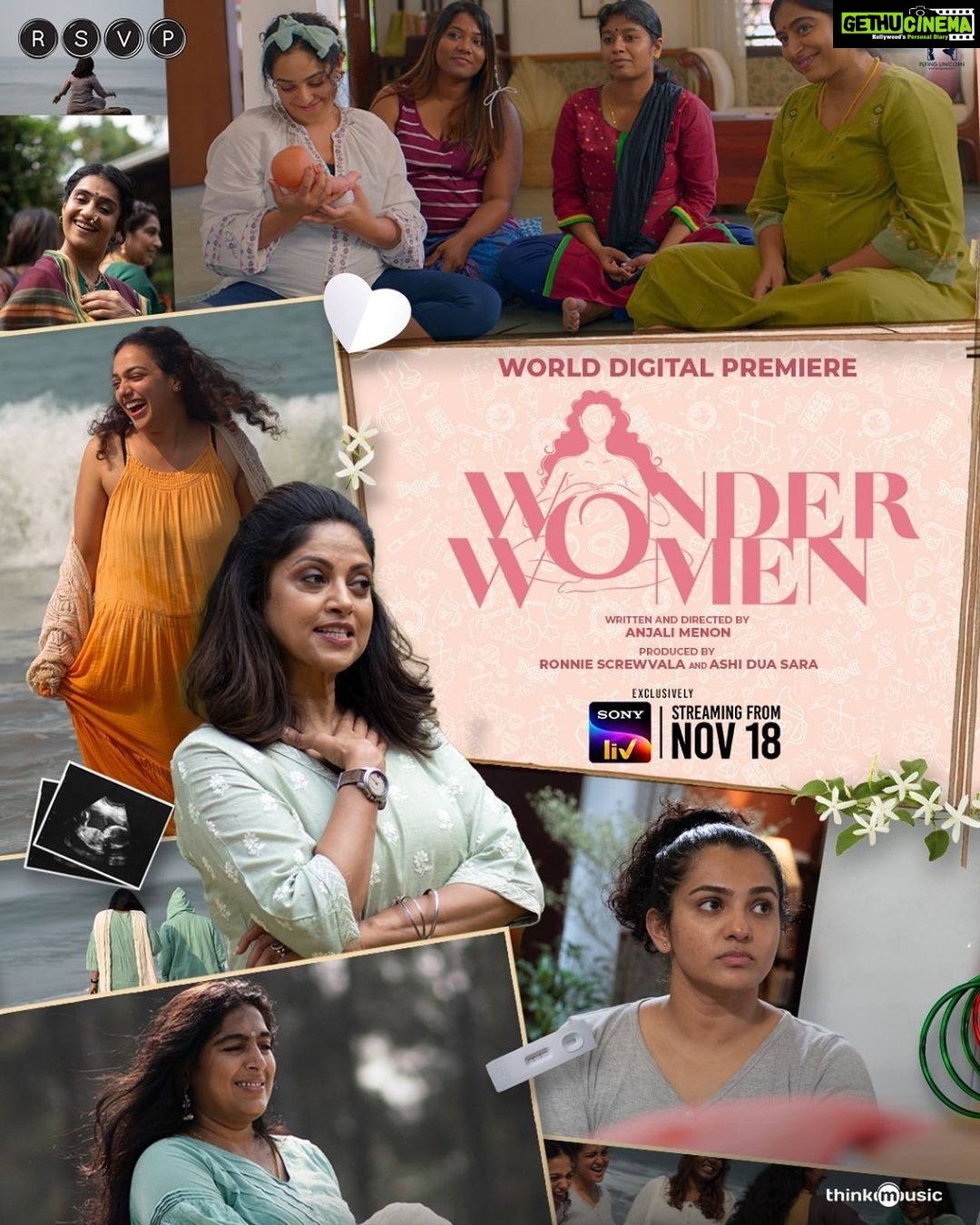 Nadhiya Instagram - Step into the world of #wonderwomen 🤰 @wonderwomenfilm streaming exclusively on @sonylivindia from November 18th! 🤰 #theWonderBegins #WonderWomen @wonderwomenfilm @anjalimenonfilms @nithyamenen @par_vathy @padmapriya_offl @sayanoraphilip @archana_padmini @amrutasubhash @ashidua @ronnie.screwvala @rsvpmovies @flyingunicornfilms @pashanjal @hasanainhooda @sonylivindia