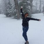 Nadhiya Instagram - SnOw grateful for you all💙❄️☃️#555k #snow #winter #tbt #winteriscoming East Coast