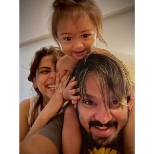 Nakul Instagram - You, I Love more than anything. @srubee Gaaru 💖 
- My Best friend!
- A Goddess wife,
- A Champion Mumma, 
- One who I look up to (also literally), 
- my Heartbeat. 
- My reason to everything. 
You make me so proud! 

Happy VIth soulmate @srubee ❤️

.
.
The Best love is the kind that awakens the soul and makes us reach for more, 
That plants a fire in our hearts and brings peace to our minds. 
And that’s what you’ve given me. That’s what I hope to give you forever. 

- Nicholas Sparks

 ❤️ oh you do all of that & more👆🏼

#ouranniversary #khulbeetails #nakkhulsrubee #mywife #khulbaebee