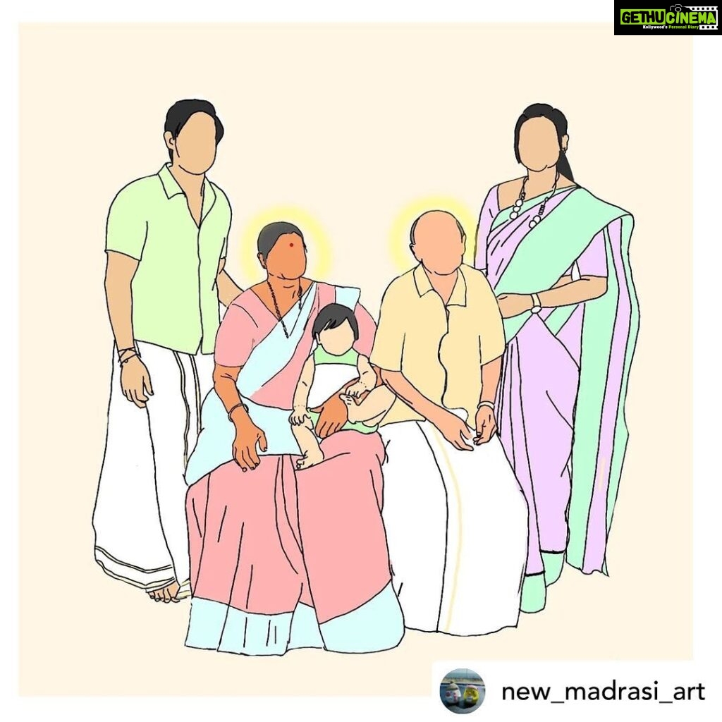 Nakul Instagram - This art Just has to go on my Timeline!!! . . There’s not a day that goes by where I don’t miss my Amma & PAPPA.. when AKIRA was born, that feeling quadrupled.. I wish AKIRA could have met her Paternal grand parents, they would have adored their grand daughter like anything.. May be they would have had the will to stay a little longer to watch her grow! .. That incomplete feeling even today haunts me .. but this art - which I never thought of - gives me that feeling that AKIRA got to sit in her Avva’s lap with Tatha beside her .. that feeling is Priceless! . . Also, I’m so glad that AKIRA at least got to see her Maternal grand parents who fill the void with overwhelming love for their grandchild.. they fill that gap in so many ways.. I will never forget this gesture 🙏🏼 My deepest thank you for being so thoughtful and creating this heart melting art ❤❤❤ #khulbaebee #myakira #khulbeetails . . Posted @withregram • @new_madrasi_art Actor Nakkhul's parents passed away before his daughter was born.. So I thought of creating a minimalist family portrait of them with their grand daughter #akira Hope you like this @actornakkhul @srubee #actornakul #myakira #kulbee #subree #family #familydrawing #minimaliststyle #newattempt #Instagram #daddysgirl #dadanddaughter #daddyslittlegirl #granddaughter #photoframe #tobeframed #foreverinmyheart❤ #nakkulsrubee #gifts #artistsoninstagram #digitalart