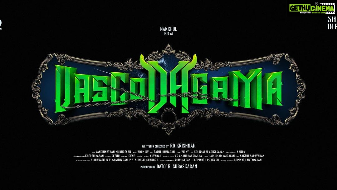 Nakul Instagram - Hey Fam! Happy Vinayaka Chaturthi 🙏🏼 - Here it is, the 1st Look- Time to Rewrite Evolution Theory of ape to human! Witness the newfangled tale n avatar of @actornakkhul with #VASCODAGAMA First Look #RGK1 Produced by #DatoBSubaskaran @apwawasan5656 Directed by - @rgkrishnan31 @GOPINATH0071 @vanchijackson @iamSandy_Off @BfaEzhu @VickyStunt_dir @PROSakthiSaran . . MY TEAM ❤️ MUAH: @salomirdiamond & @raisedbrowsbybhavani ❤️ #newmovie #firstlook #vascodagamathemovie #posterdesign #tamil #kollywood #tamilfilm