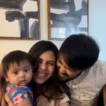 Nakul Instagram - Now that Akira’s school has reopened, we could sing and record 😂 We were singing for so long and our man was zoning nicely on my lap! The moment we started recording, he woke up ! Guess babies just know ! 😂 We both were so distracted by his cutiebushkoooo smile he was giving us right after his nap 🥹 Also, this song should’ve made the movie ! @actormaddy our absolute favourite song ! 💜 #nakkhulsrubee #khulbee #khulbeetails #khulbaebee #myamore #amaturesingers