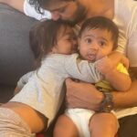 Nakul Instagram - Everyday with you both is a surprise , is a learning! Everyday I grow with meaning and a sense of purpose! My hope, my faith, my strength and my blessing ! #myalkira #myamore - Pappa 💕 #khulbaebees