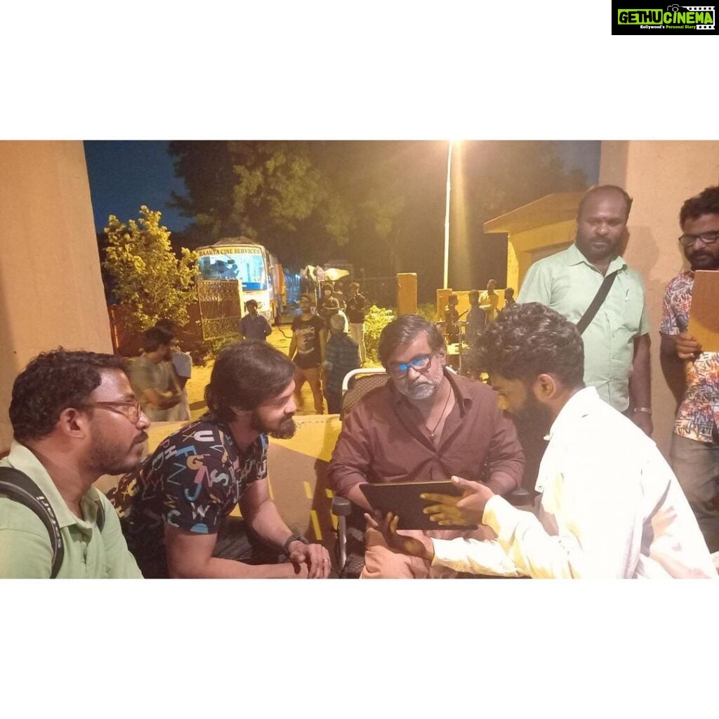 Nakul Instagram - A priceless moment for my Director @director_rgk & I When @selvaraghavan sir, laughed and said that the #Glimpse of #vascodagamamovie was really nice… Thank you sir 💐🙏🏼 Director #G.Mohan, thank you for capturing this moment on the sets of #bakasooran 💖 . . #charmingstar #tamilmovie #comingsoon #cantwait
