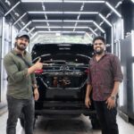 Nakul Instagram - #toyotafortuner the brand new black beauty of @actornakkhul protected with PPF and de-chrome with black chrome finish. PPF advantages: ✓Scratches healing(Self or instant). ✓Stone chips protection. ✓Minor hits, key scratches, etc. ✓UV rays and chemical resistant. ✓Non-yellowing. ✓Hydrophobic(water repellent). ✓Swirl proof. ✓Ultra shine and wet look. Instant heal Paint Protection Film(PPF) Instant/Auto heal is a technology where the minor scratches and swirls will heal itself without the source of heat such as hot water and hot air which is usually required in self heal film. For enquiries and appointments call +91 7358645084 #CeramicCoating #10hCeramicCoating #9hCeramicCoating #PPF #PaintProtectionFilm #Autodetailing #GlossCeramicCoating #GlossAutoDetailing #Chennai #ceramicwax #Polish #Polishing #Interiorgermclean #Interiorcleaning #Wrapping #Wax #Painting #Wash #Supercars #SuperBikes #ExoticCars #xpel #llumar Mount Road Anna Salai