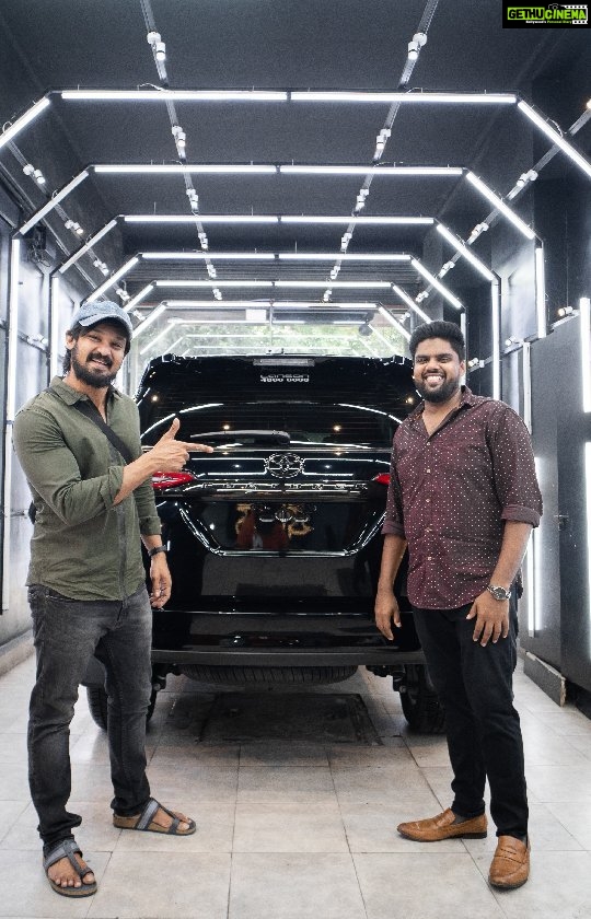 Nakul Instagram - #toyotafortuner the brand new black beauty of @actornakkhul protected with PPF and de-chrome with black chrome finish. PPF advantages: ✓Scratches healing(Self or instant). ✓Stone chips protection. ✓Minor hits, key scratches, etc. ✓UV rays and chemical resistant. ✓Non-yellowing. ✓Hydrophobic(water repellent). ✓Swirl proof. ✓Ultra shine and wet look. Instant heal Paint Protection Film(PPF) Instant/Auto heal is a technology where the minor scratches and swirls will heal itself without the source of heat such as hot water and hot air which is usually required in self heal film. For enquiries and appointments call +91 7358645084 #CeramicCoating #10hCeramicCoating #9hCeramicCoating #PPF #PaintProtectionFilm #Autodetailing #GlossCeramicCoating #GlossAutoDetailing #Chennai #ceramicwax #Polish #Polishing #Interiorgermclean #Interiorcleaning #Wrapping #Wax #Painting #Wash #Supercars #SuperBikes #ExoticCars #xpel #llumar Mount Road Anna Salai