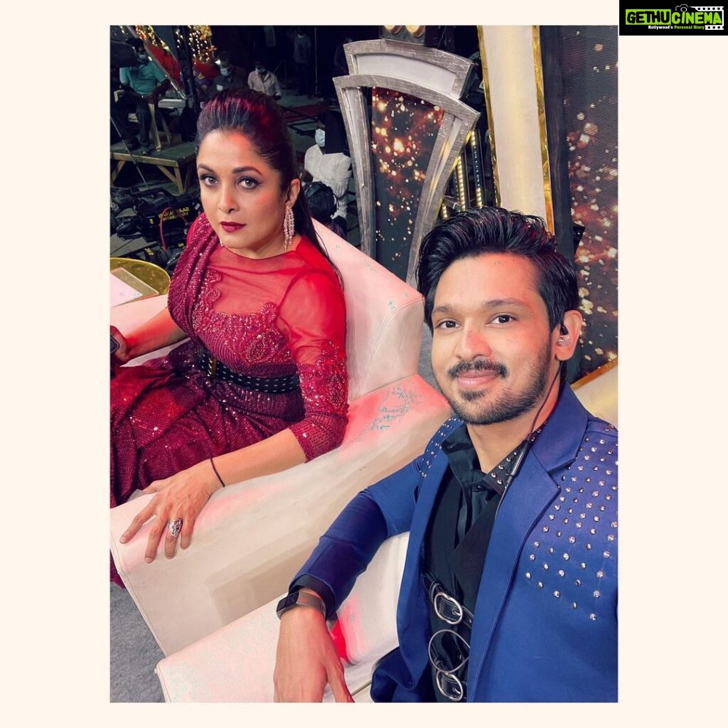 Nakul Instagram - Many Happy returns of the day to one of the most lovely person I’ve met..a total Darling who lives her life on her terms and is fearless.. She laughs from her heart, lives in the moment, a Champion! so inspiring 🤘 Sitting next to her in every BB jodigal episode was such an honour and tbh! Fun times. Love her to death! This birthday should be filled with all the love and happiness this world can offer ❤️ . . அகத்தின் அழகு முகத்தில் தெரியும் - this quote stands so true for you ma’am! Have a spectacular Birthday.. Akira, @srubee & I Love you Like Maddddd! 😘🥰😍 . . #hbdramyakrishnan #khulbeetails #khulbaebee #weloveramyakrishnan