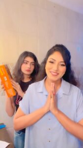 Neha Prajapati Instagram - Tag your female bestie💃🏻💃🏻
.
.

#reels #reelsinstagram #reelitfeelit #trendingreels #comedy #funnymemes #viral #nehaprajapati