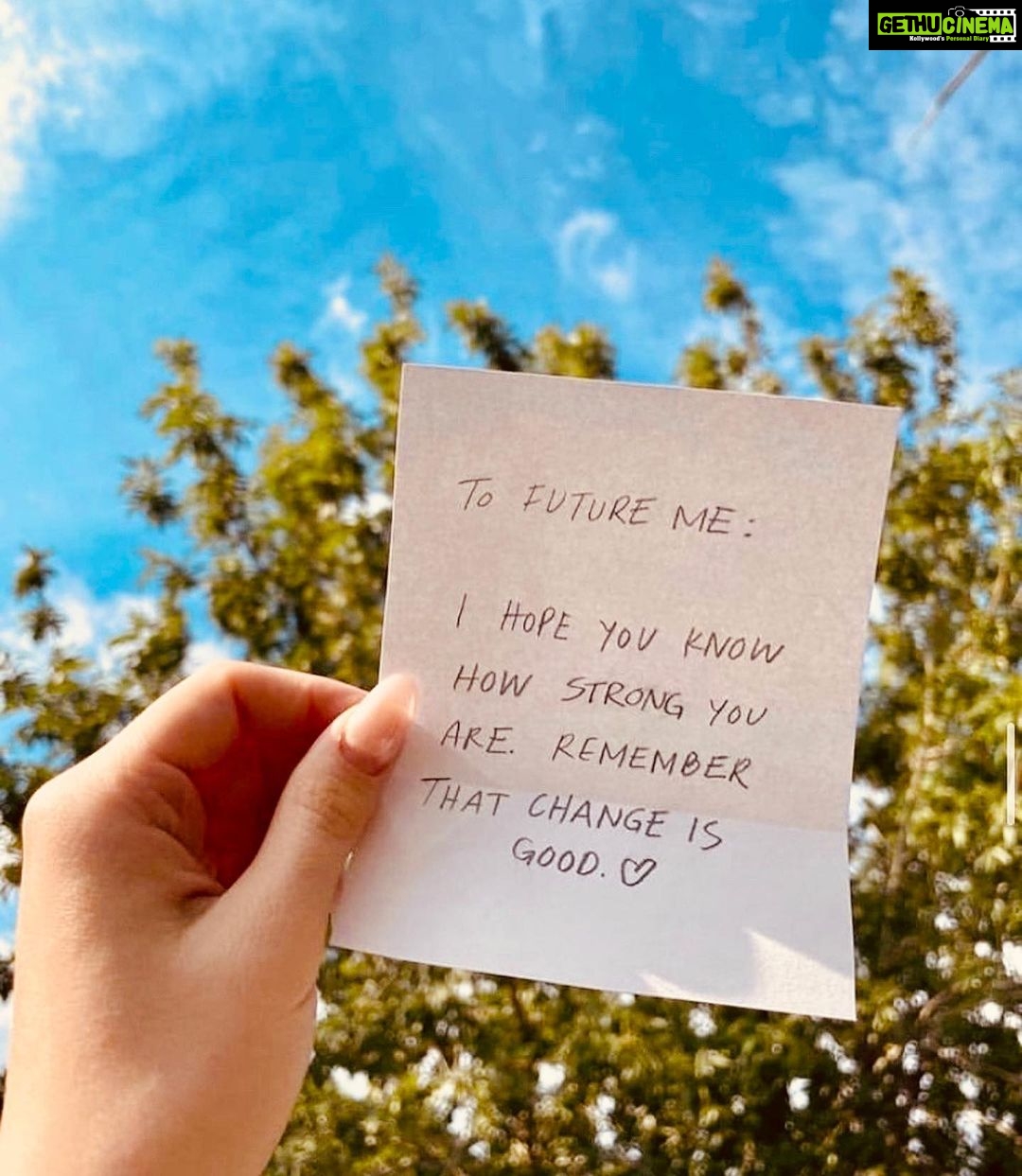 Nehalaxmi Iyer Instagram - Hello Future me ♥️ It’s all going to me beautiful. Just hold on. Mumbai, Maharashtra