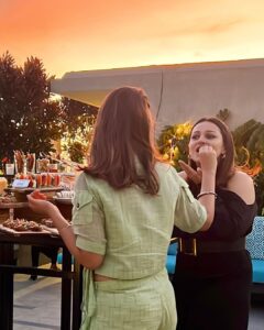 Nehalaxmi Iyer Instagram - 🔗𝕃𝕚𝕟𝕜 𝕚𝕟 𝔹𝕚𝕠 - Vlog Alert 

Happy Birthday cutie @sonal_1206 
🌅🥂 Sundown soiree dump: great friends, endless laughter, and unforgettable views #photodump 

.

#ootd Wearing this beautiful jumpsuit from @houseofmanaa_ 

📍Sora, @fairfieldbymarriottmumbai 
.

.

.

.

.

.

.

.

.

.

.

.

.

.

#weekenddump #weekendvibes #instadaily #explore #trending #sundowner ##sundowner@sora #sora #poolsidelounge #rooftop #airportview #mumbaiairport #outfitoftheday #ootn #mansisrivastava #sonalvengurlekar #parullchaudhry #mumbai #mumbaisunset #sunsetvibes #pinksunset #orangesunset #bhagyalakshmi #saavi #nehalaxmi #quboolhai