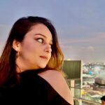Nehalaxmi Iyer Instagram - 🔗𝕃𝕚𝕟𝕜 𝕚𝕟 𝔹𝕚𝕠 - 🤍 Sunset Rendezvous: Memories Made at Our Sundowner Party. 🥂 Vlog is out on my YouTube channel 🤍 . . . . . . . . . . . . . #sundowner #mumbaiairport #t2internationalairport #sunsetlover #party #wine #sunflowers #yellow #café #cutecafe #coffeemachine #coffee #cute #ishqbaaz #instadaily #photooftheday #coffeelover #instagood #explore #love #youtubevlog #foodvlogger #foodvlog #youtube #mumbai #india Fairfield by Marriott, Mumbai International Airport