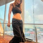 Nia Sharma Instagram – The  maximum effort I can put in for an early morning flight is ‘Put glares On’