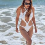 Nia Sharma Instagram – Like Roasted Burnt Garlic… 
#martinisandsunnies #malibucalifornia Malibu Beach, CA